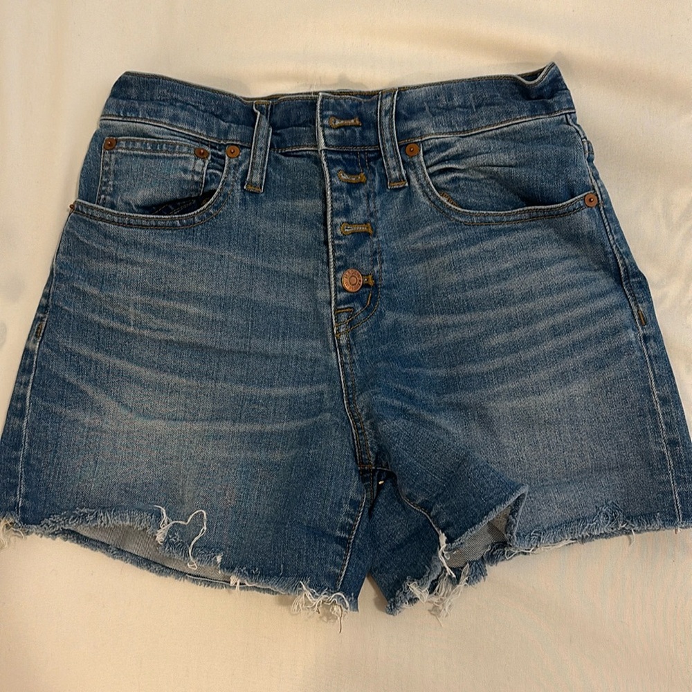 Madewell Denim High Rise Shorts